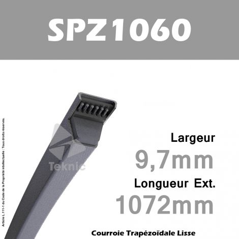 Courroie SPZ1060 - Continental