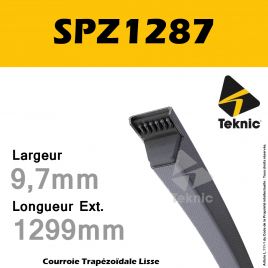 Courroie SPZ1287 - Teknic