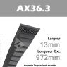 Courroie AX36.3 - Continental