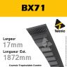 Courroie BX71 - Teknic