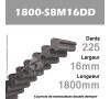 Courroie 1800-S8M16 Double denture