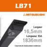 Courroie Mitsuboshi LB71