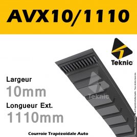 Courroie AVX10/1110 - Teknic