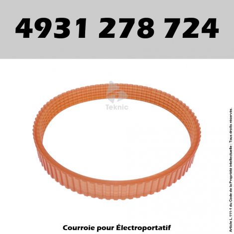 Courroie AEG 4931 278 724