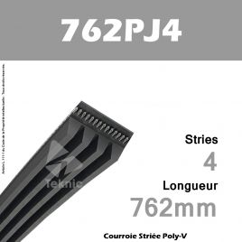 Courroie Poly-V 762PJ4