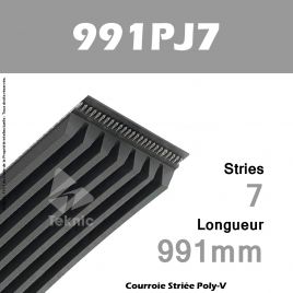 Courroie Poly-V 991PJ7 