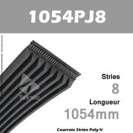 Courroie Poly-V 1054PJ8