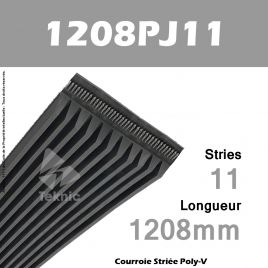 Courroie Poly-V 1208PJ11