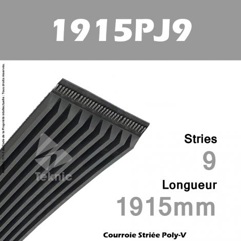 Courroie Poly-V 1915PJ9