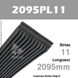 Courroie Poly-V 2095PL11 - Continental