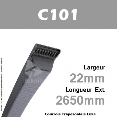 Courroie C101 - Continental